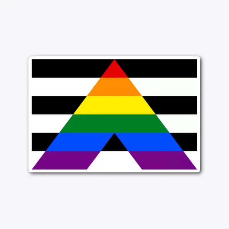 Straight Ally Flag T-Shirt