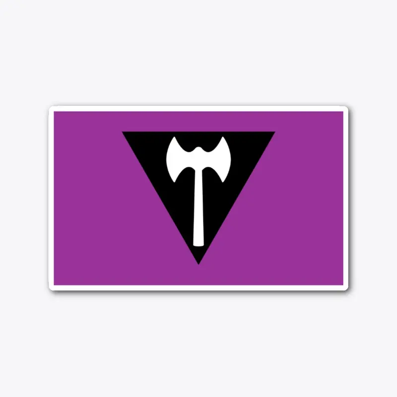 Labrys Lesbian Pride Flag