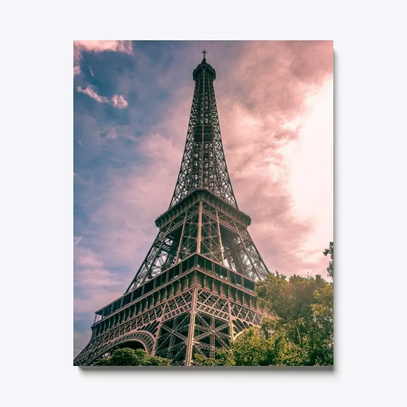 Eiffel Tower in Paris - Canvas Print