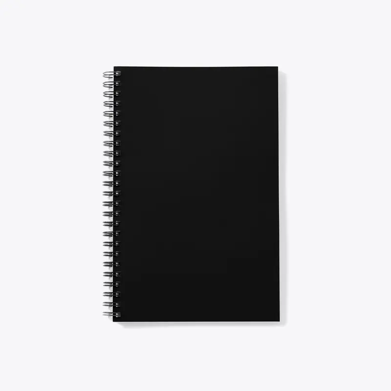 Insanely Black Notebook,Notepad,Journal