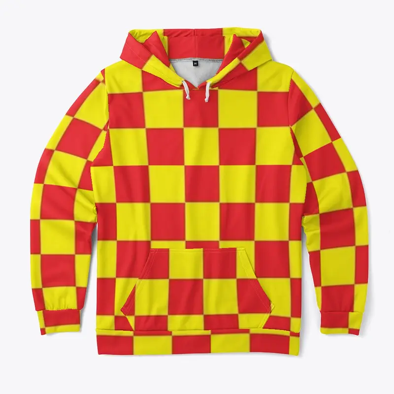 Red and Yellow Checkered