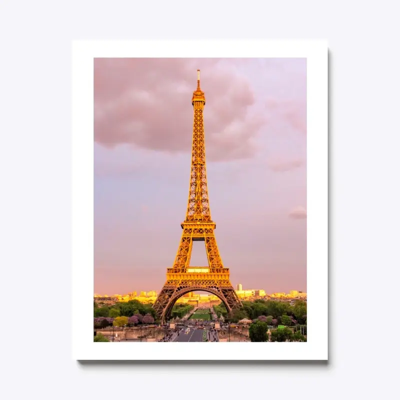 Eiffel Tower in Paris - Canvas Print