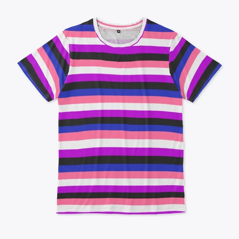 Genderfluid Pride Flag T-Shirt