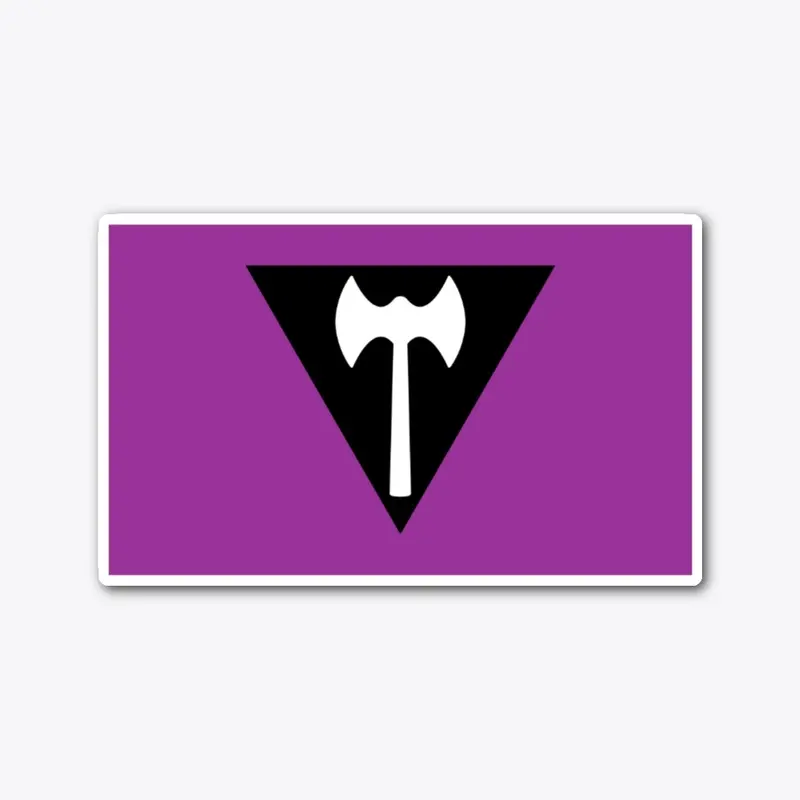 Labrys Lesbian Pride Flag