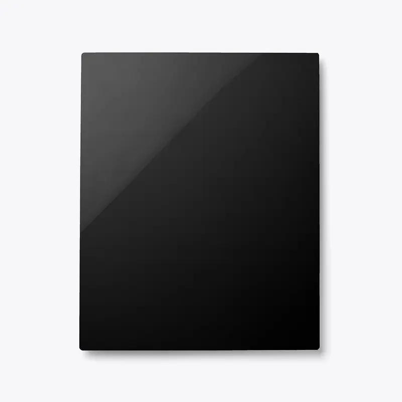 Insanely Black Metal Print