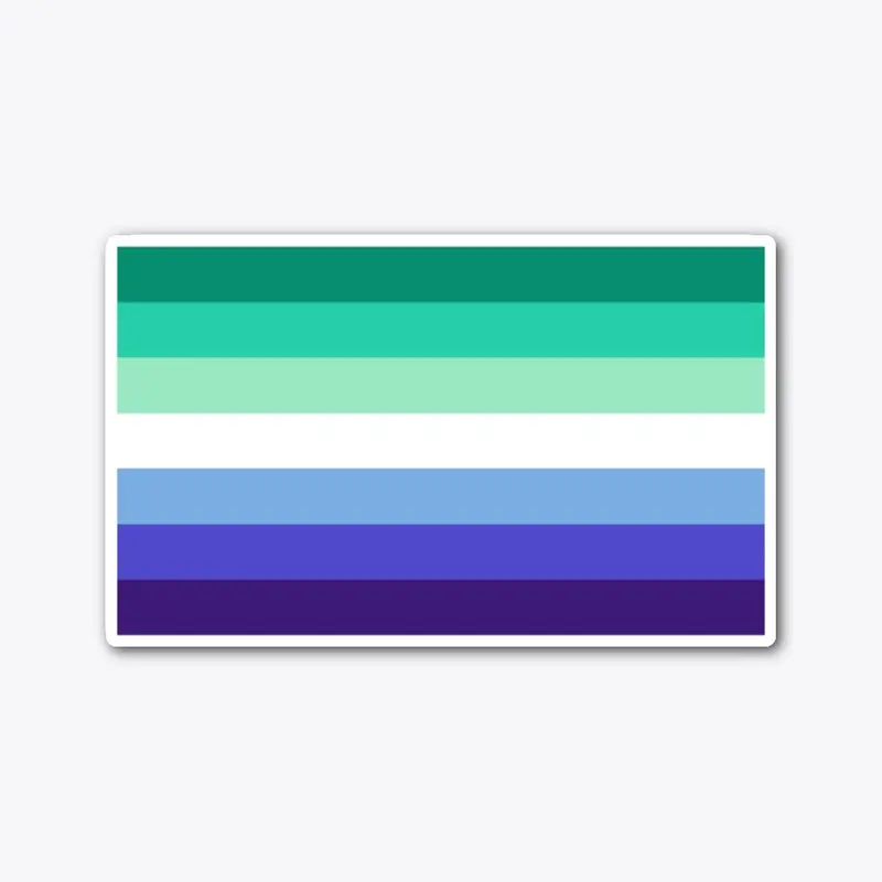 Trans-Inclusive Gay Men's Pride Flag